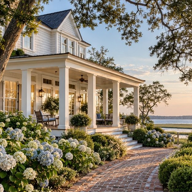 Illustrative coastal setting